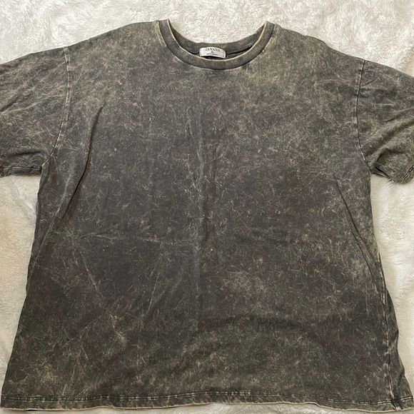 Zenana Worn Printed Tee - Picture 4 of 4